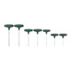 Bosch Set de tournevis hexagonaux avec manche en T, 7 pièces