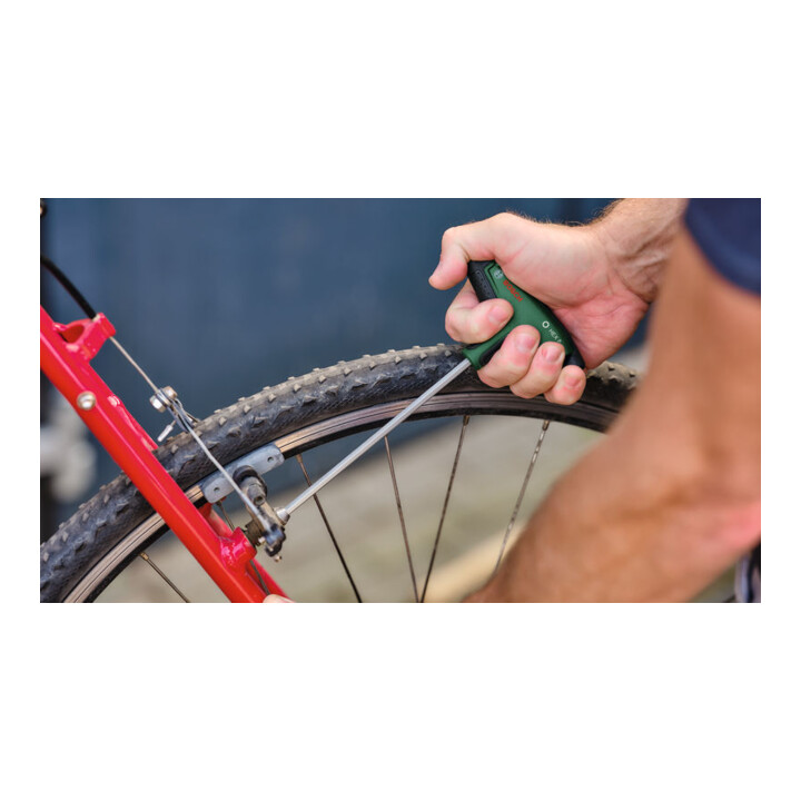 Bosch Set de tournevis hexagonaux avec manche en T, 7 pièces