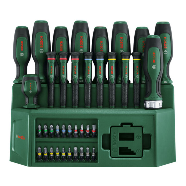 Bosch Set de tournevis mixtes, 39 pièces