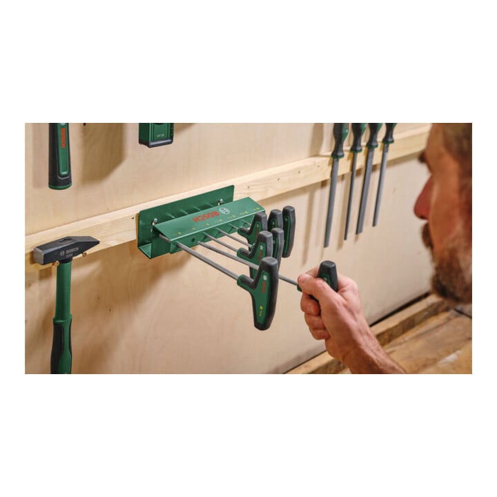 Bosch Set de tournevis TX à main avec manche en T, 7 pièces