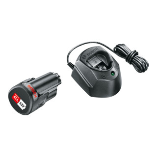 Bosch Set di avviamento a batteria 1 batteria PBA 12V, 1,5Ah O-A e GAL 1210 CV