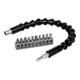Bosch Set di bit 11pz. con prolunga flessibile in plastica da 300mm-1