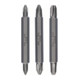 Bosch Set di bit a doppia lama 3pz. PH1 PH2 PH3 PH3 60mm-1