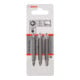 Bosch Set di bit a doppia lama 3pz. PH1 PH2 PH3 PH3 60mm-3