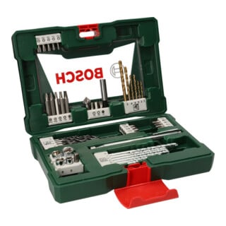Bosch Set di bit e punte trapano V-Line TiN con asta magnetica