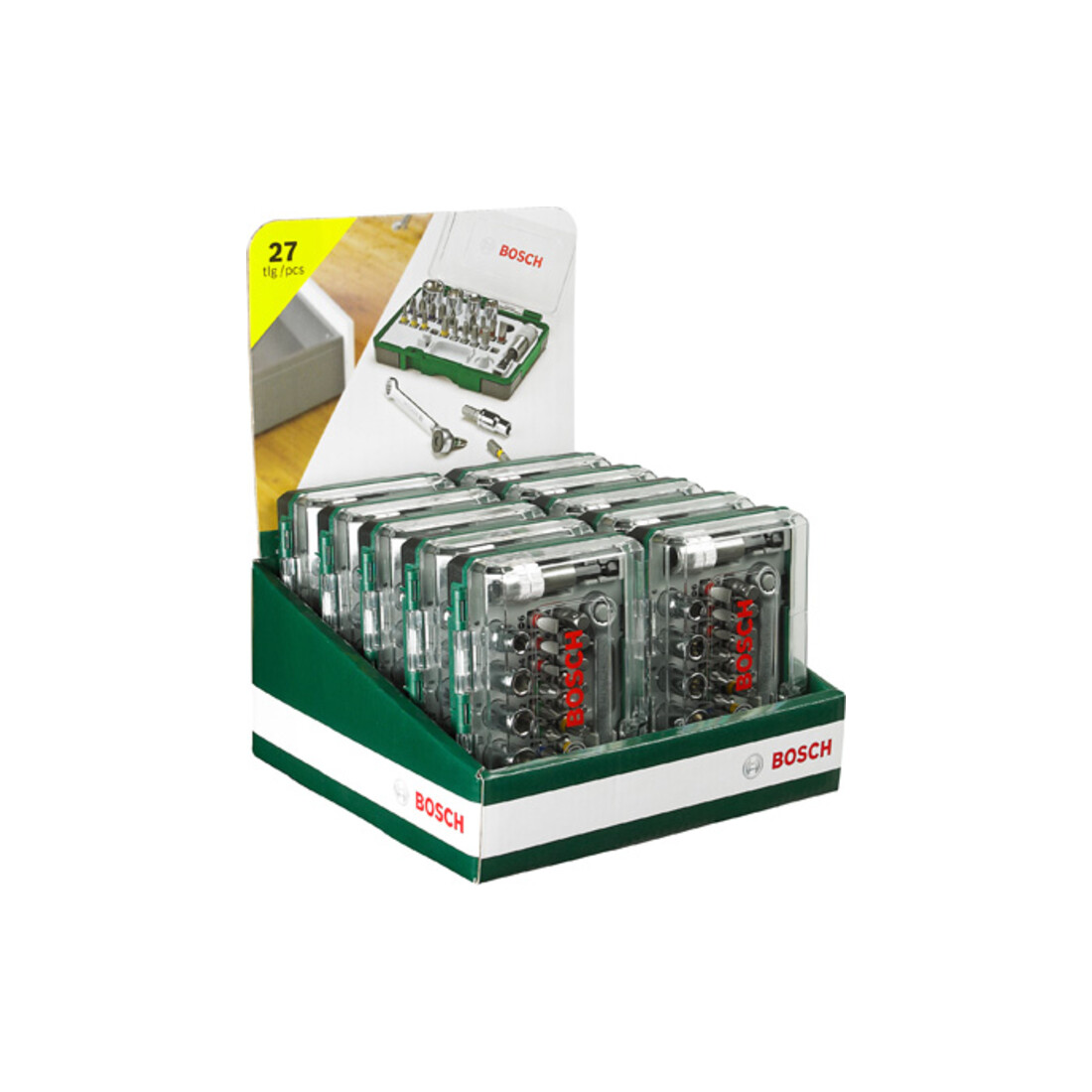 Bosch Set di bit per avvitatori e cricchetti, 27 pezzi