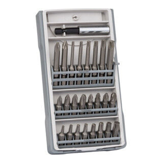 Bosch Set di bit per cacciavite 25pz. 25mm 49mm con portacartucce