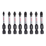 Bosch Set di bit per cacciavite Impact Control 8pz. PH1 3x PH2 PH3 2xPZ2 PZ3 50mm