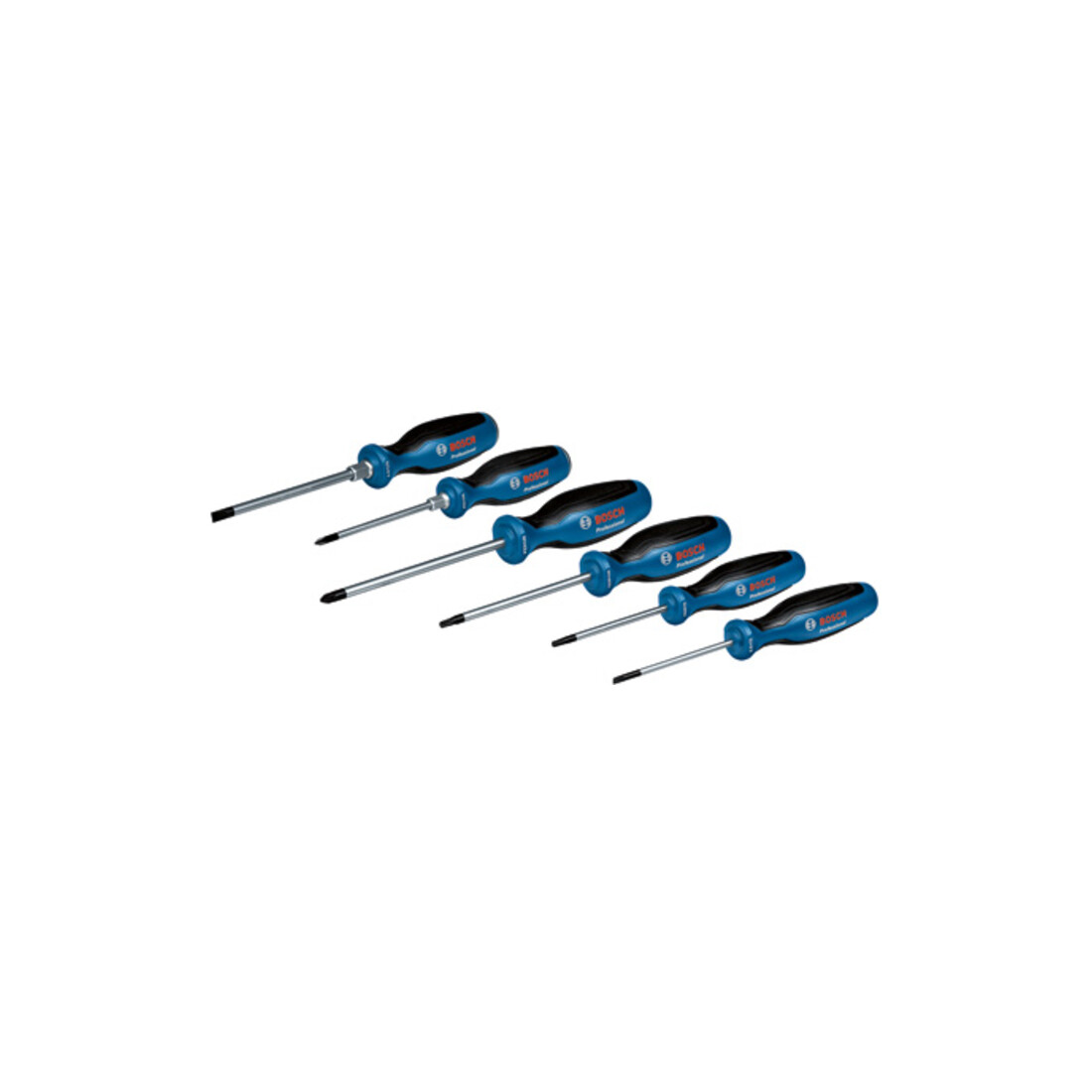 Bosch Set di cacciaviti Combo, 6 pz, SL/PH/PZ/TX