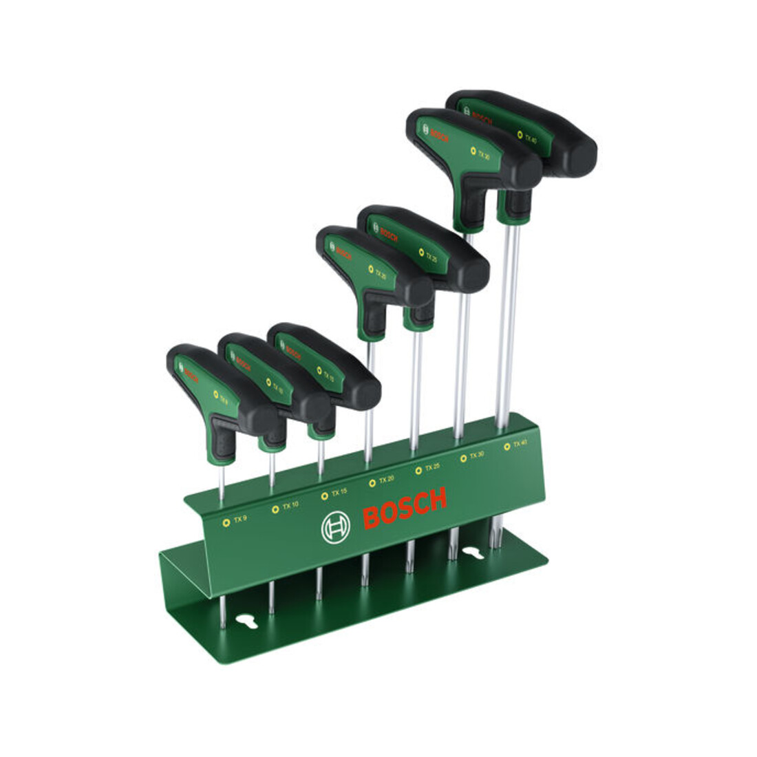 Bosch Set di cacciaviti TX con impugnatura a T, 7 pezzi