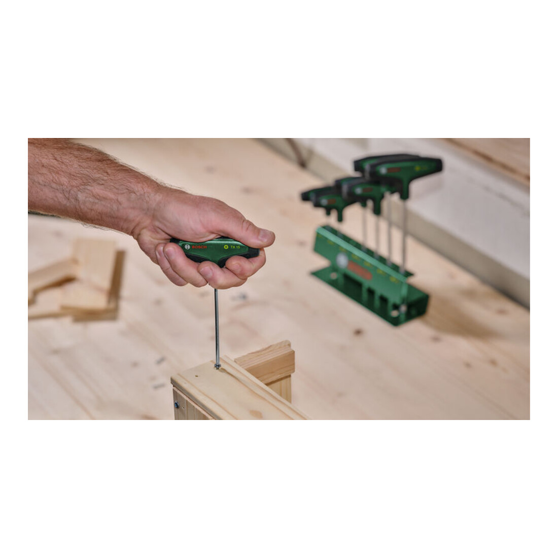 Bosch Set di cacciaviti TX con impugnatura a T, 7 pezzi