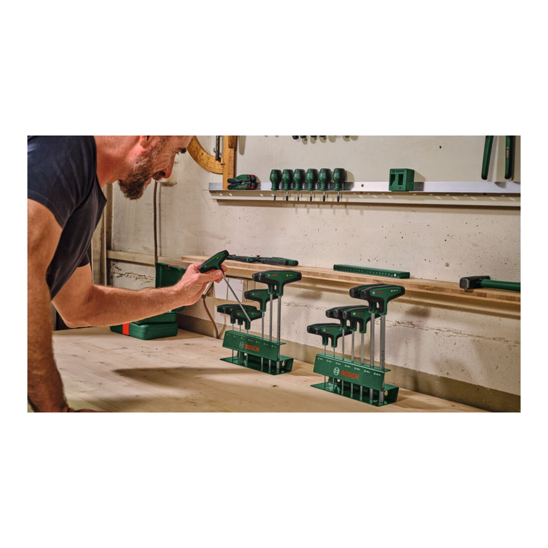 Bosch Set di cacciaviti TX con impugnatura a T, 7 pezzi
