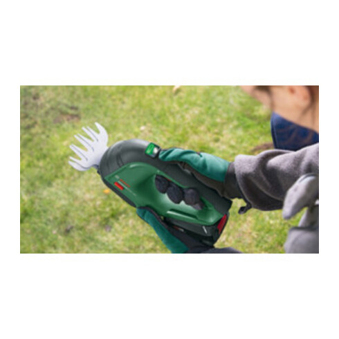 Bosch Set di cesoie per arbusti ed erba a batteria AdvancedShear 18 V-10, Solo