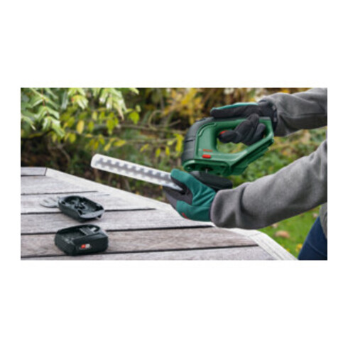 Bosch Set di cesoie per arbusti ed erba a batteria AdvancedShear 18 V-10, Solo