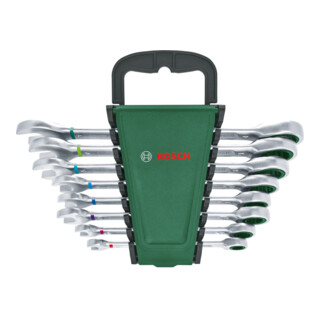 Bosch Set di chiavi a cricchetto 8 pezzi