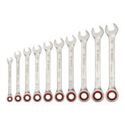 Bosch Set di chiavi a cricchetto ad anello, 10 pz.-1
