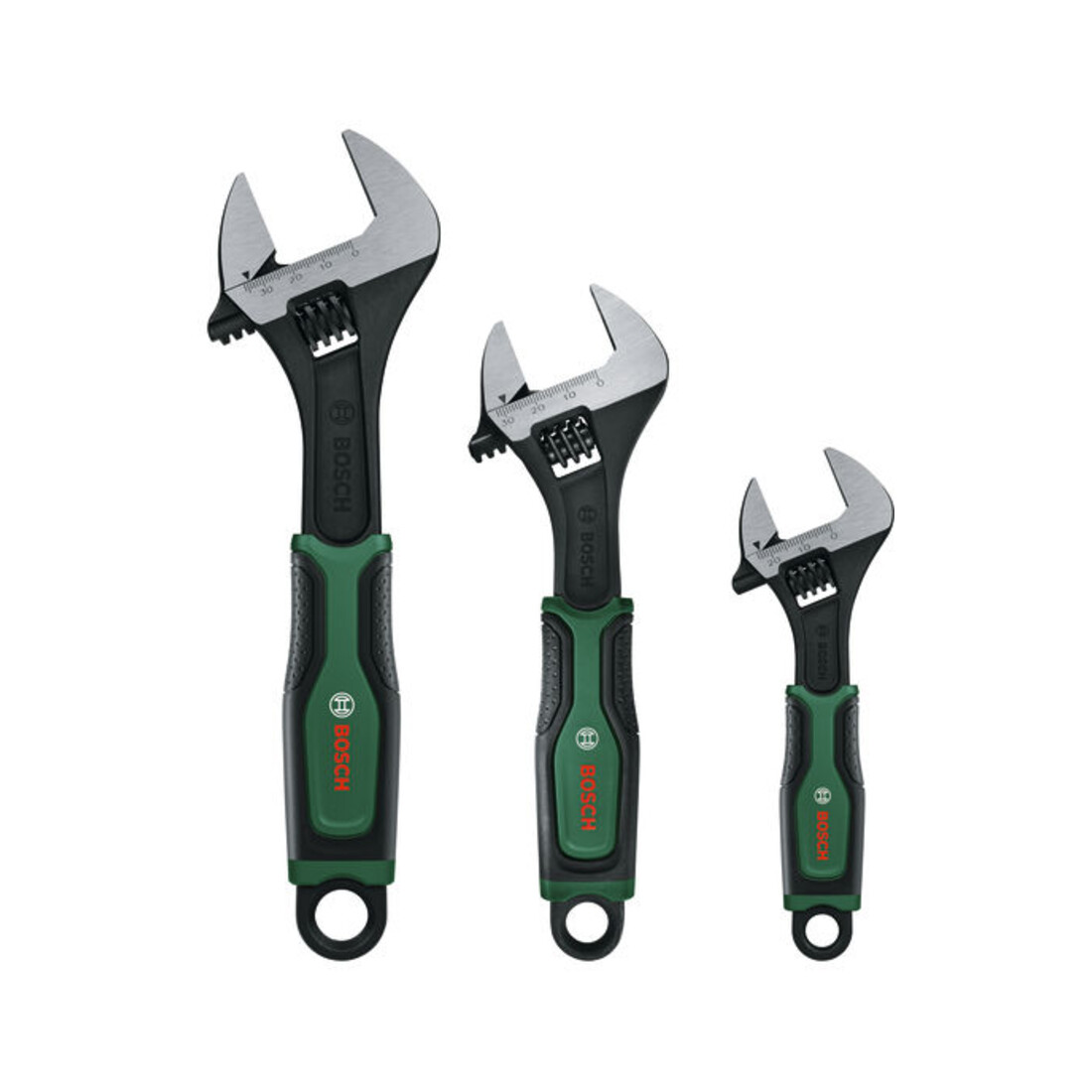 Bosch Set di chiavi inglesi a rullino 3 pezzi