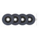 Bosch Set di dischi abrasivi a ventaglio X451, 115 × 22,23 mm, K40/K60/K80/K120, Z27, 15 pz-4