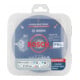 Bosch Set di dischi abrasivi lamellari e per troncatura X-LOCK, 5 pezzi, 125 mm, CMW-5