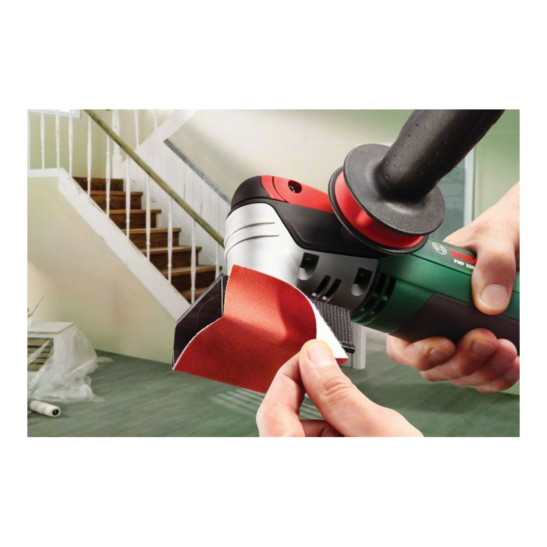 Bosch Set di fogli abrasivi, 10 pz., 70x125mm, 80 - 240