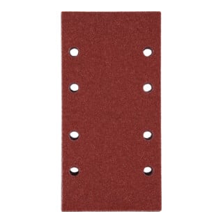 Bosch Set di fogli abrasivi per levigatrice orbitale, 8 fori, 93x185mm, 40-120