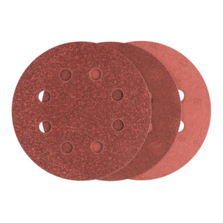 Bosch Set di fogli abrasivi per levigatrice rotorbitale, 25pz., non perforati, 115mm, 80 - 240