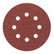 Bosch Set di fogli abrasivi per levigatrice rotorbitale, non perforati, 125mm