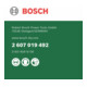 Bosch Set di fogli abrasivi per levigatrice rotorbitale, non perforati, 125mm-4