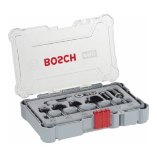 Bosch Set di frese bordatrici e rifilatrici con codolo da 6 mm 6 pezzi