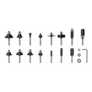 Bosch Set di frese con codolo da 6 mm, 15 pezzi-2