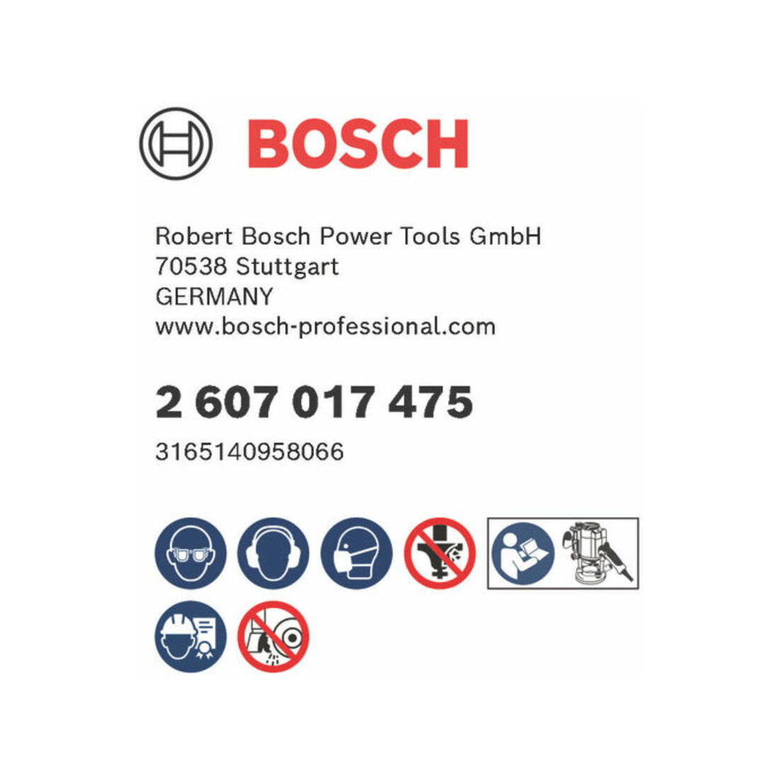 Bosch Set di frese con codolo da 8 mm, 30 pezzi