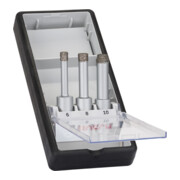 Bosch Set di frese diamantate Robust Line Easy Dry Best for Ceramic 3 pz. 6-10 mm