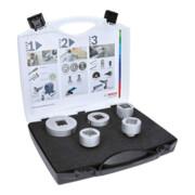 Bosch Set di frese diamantate X-LOCK Best for Ceramic Dry Speed 20 - 68 mm 5 pezzi