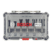 Bosch Set di frese per scanalature con codolo da 8 mm, 6 pezzi-2