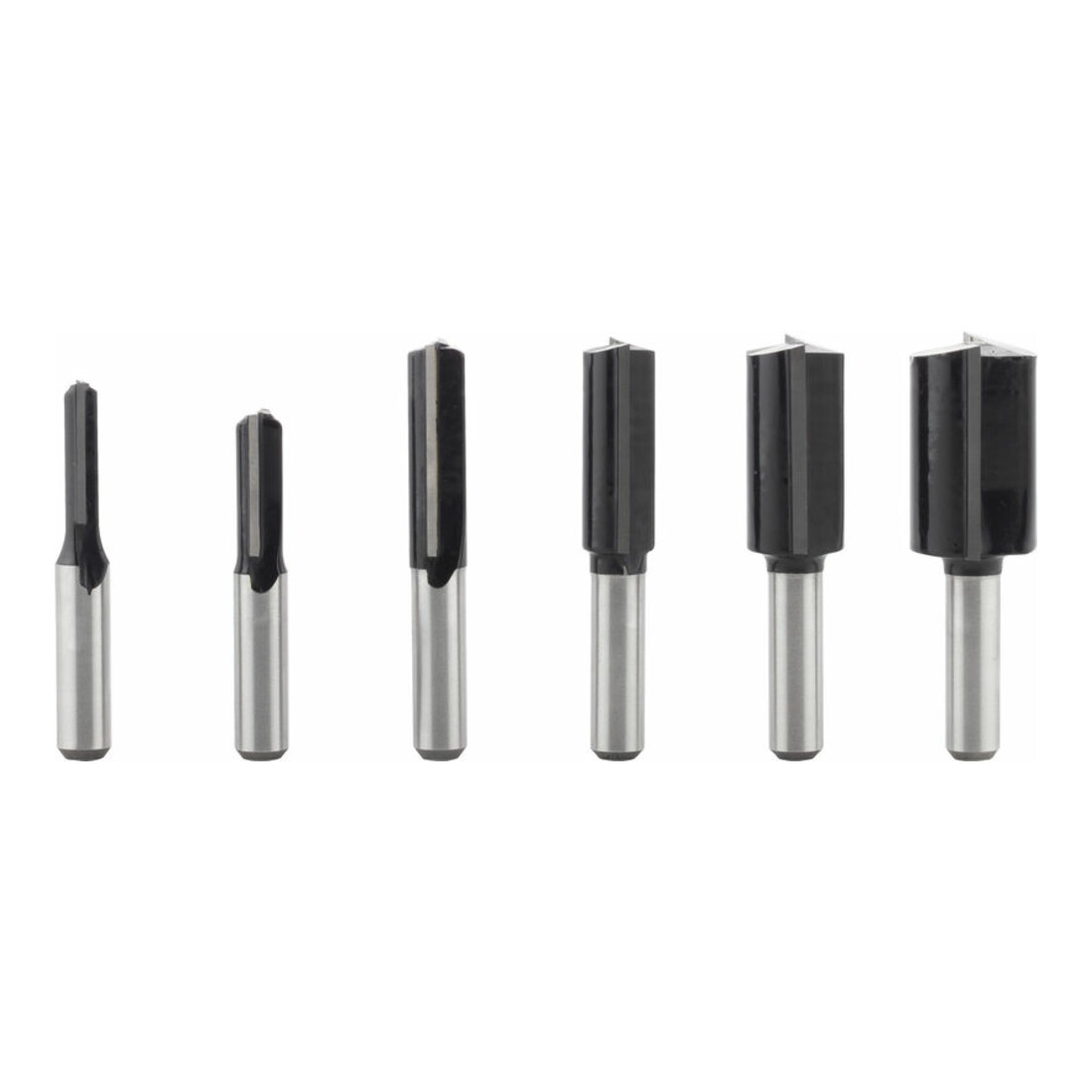 Bosch Set di frese per scanalature con codolo da 8 mm, 6 pezzi