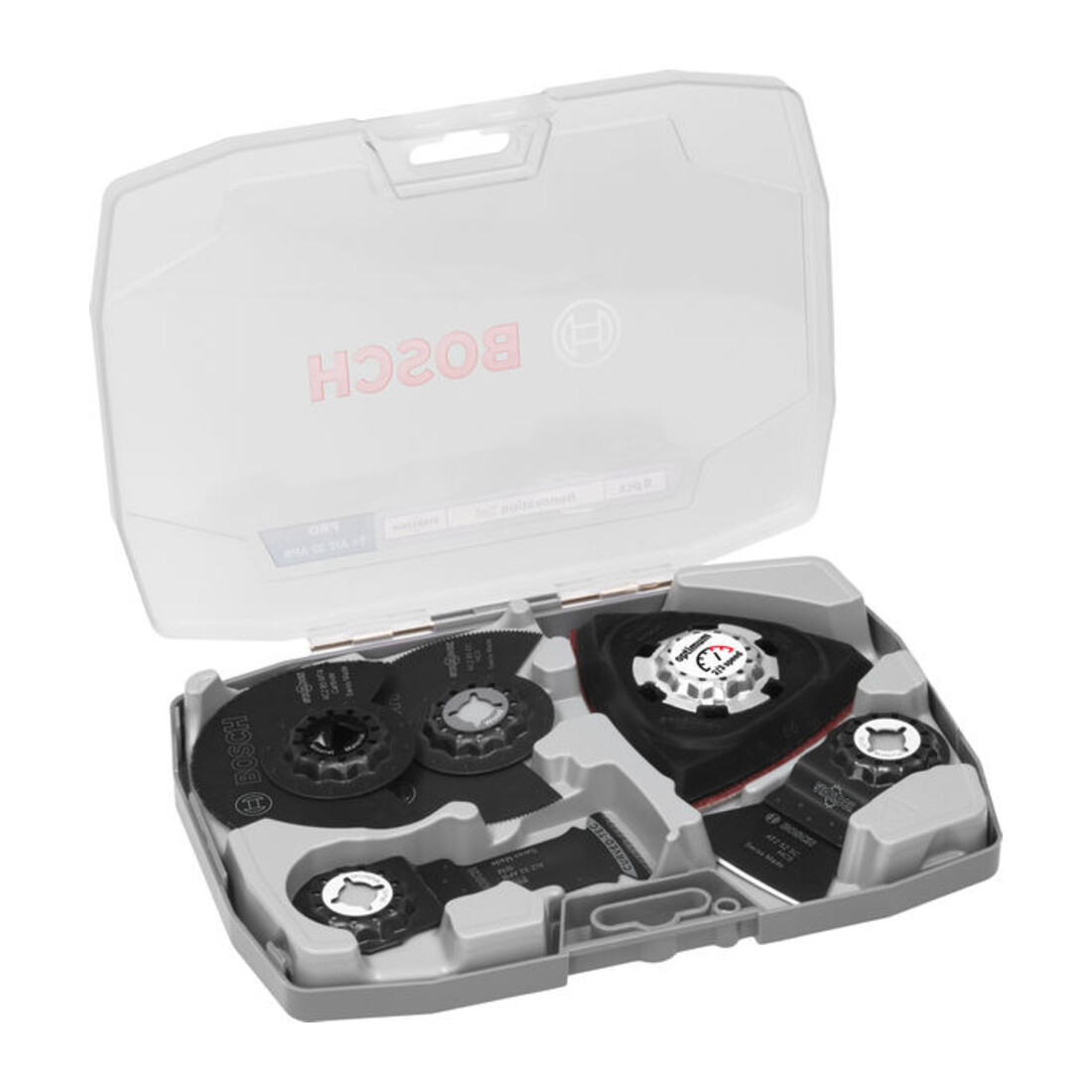 Bosch Set di lame per ristrutturazione per utensili multifunzione oscillanti, 8 pezzi