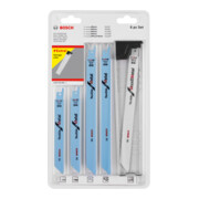 Bosch Set di lame per sega alternative per legno e metallo, 6pz.-1