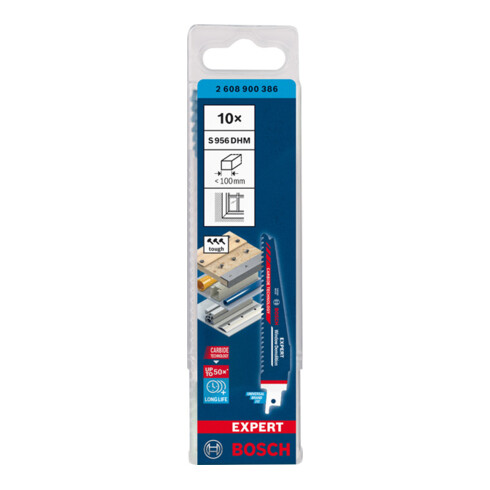 BOSCH Set di lame per seghe frontali a gattuccio, Descrizione: 956DHM-E