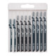 Bosch Set di lame per seghetti alternativi Basic for Metal 10 pezzi-1