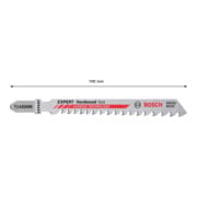 BOSCH Set di lame per seghetti alternativi, Descrizione: T144DHM-E-5