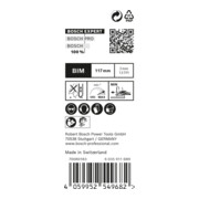 Bosch Lama per seghetto alternativo Expert 'Hardwood 2-side clean' T 308 BFP-4