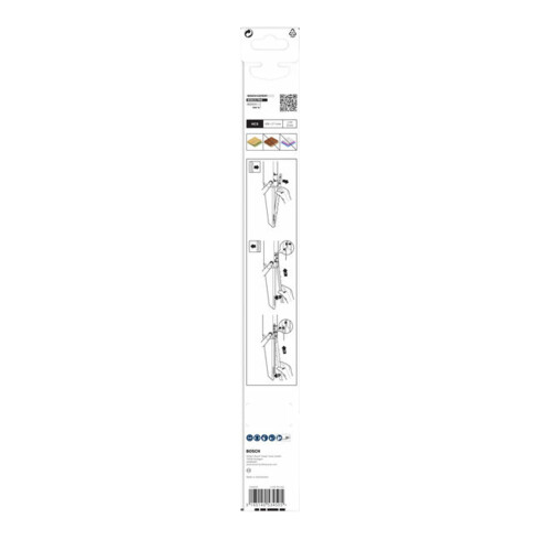 Bosch Set di lame TF 350 WM 2 pezzi per materiali isolanti
