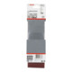 Bosch Set di nastri abrasivi X440 Best for Wood and Paint, 3pz. 75x457mm, 60-80-100-3