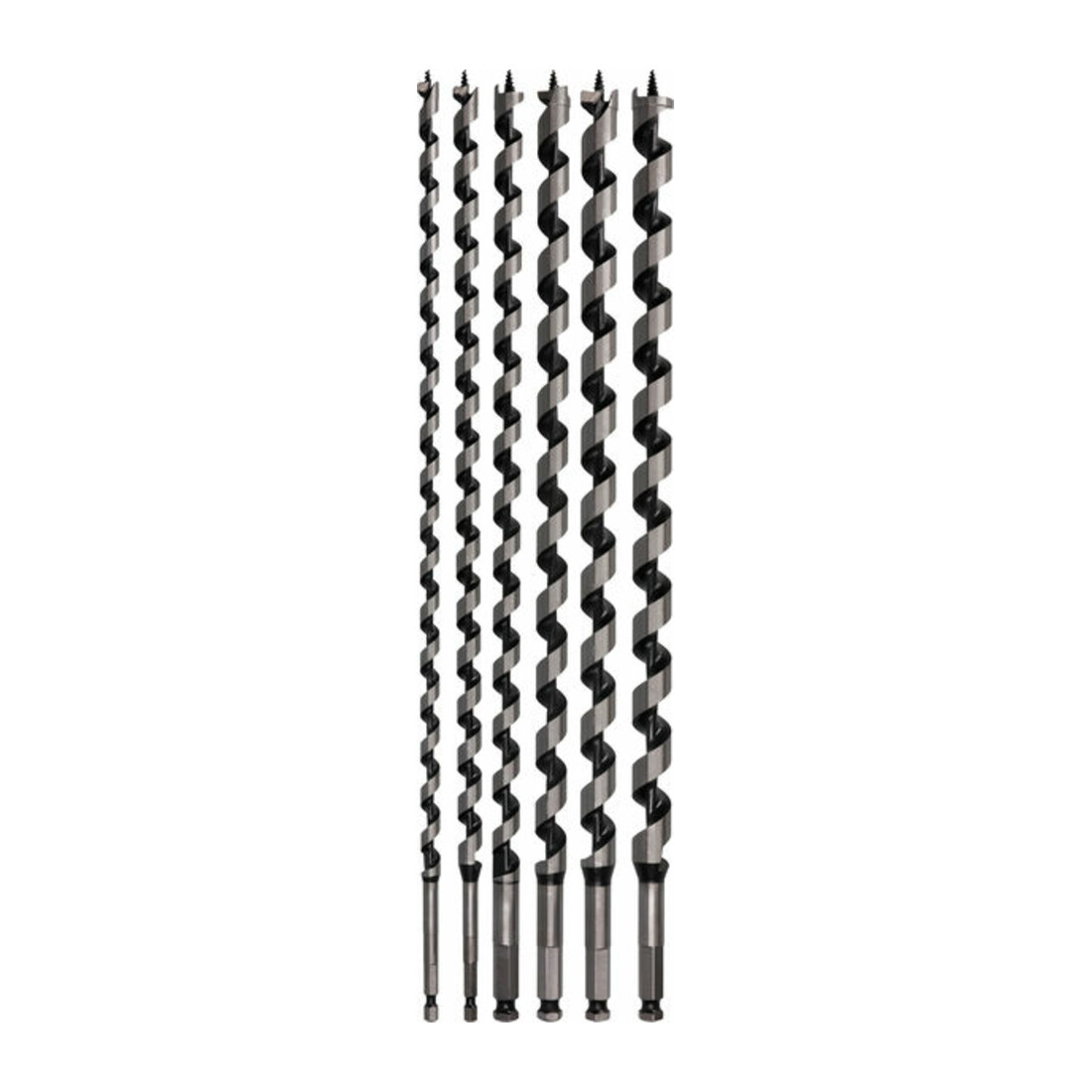 Bosch Set di punte a elica 6 pezzi 10 - 20 mm 360 mm 450 mm