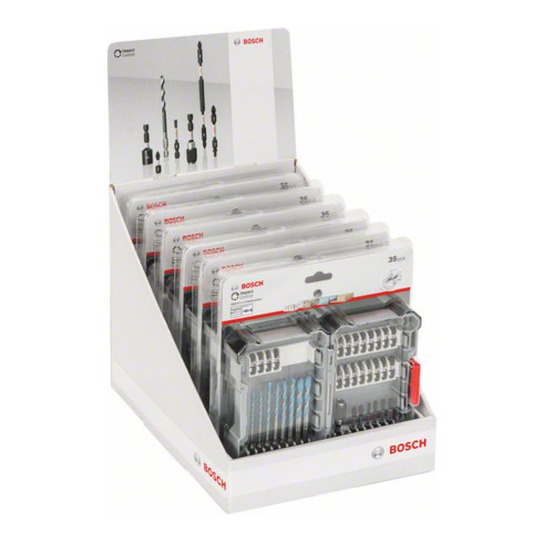 Bosch Set di punte e bit per giravite Impact Control Multi Construction 35 pezzi