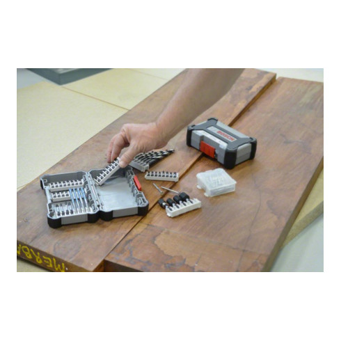 Bosch Set di punte e bit per giravite Impact Control Multi Construction 35 pezzi
