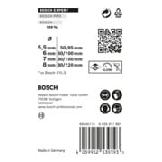 Bosch Set di punte EXPERT MultiConstruction CYL-9, 5,5/6/7/8mm, 4pz., per avvitatore e trapano a percussione-2