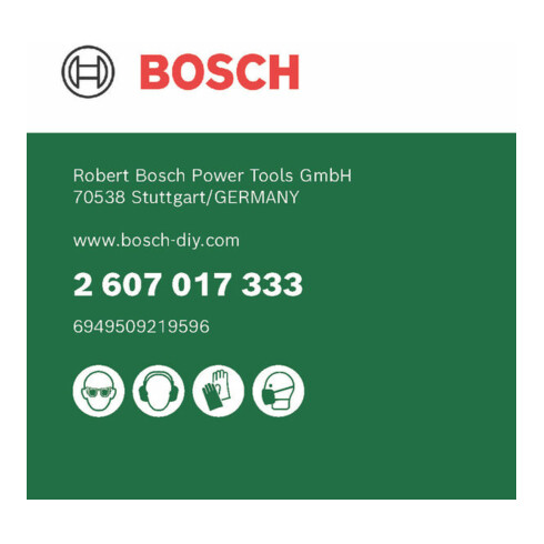 Bosch Set di punte miste da 15 pz. + set di punte per avvitatori da 25 pz. + utensile esagonale pieghevole