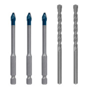 Bosch Set di punte miste EXPERT HEX-9 HardCeramic, 6mm, 5pz., per avvitatore e trapano a percussione-4