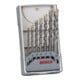 Bosch Set di punte per calcestruzzo CYL-3 Silver Percussion 7 pezzi 4, 5 6, 6 7, 8 10 mm-1